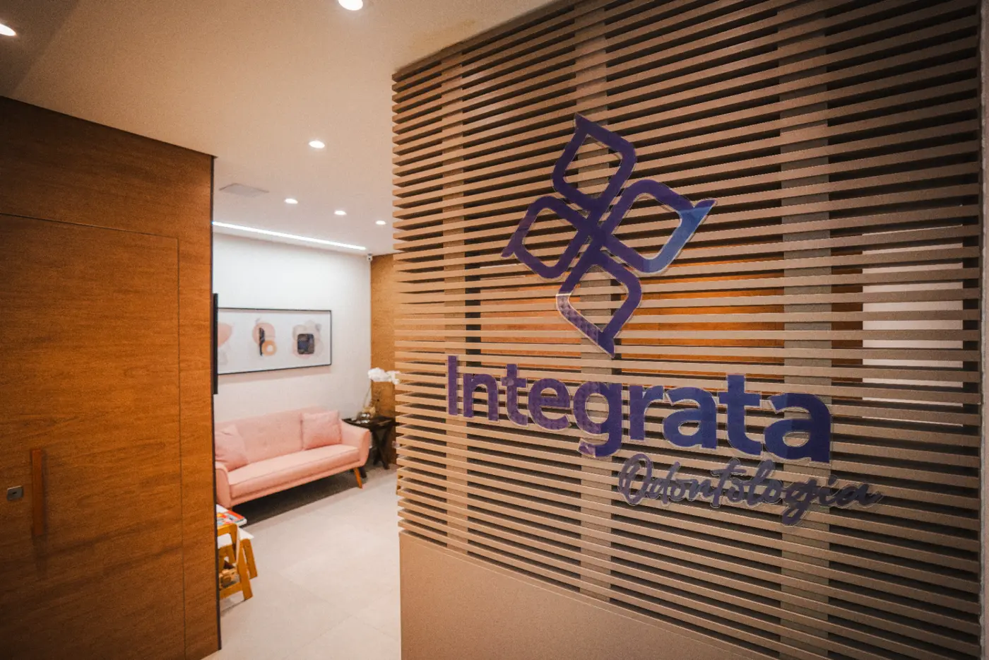 Recepção da Integrata Odontologia